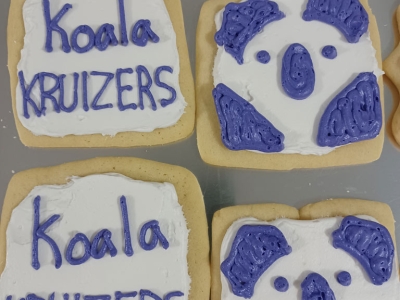Koala Kruizers Logo Cookies